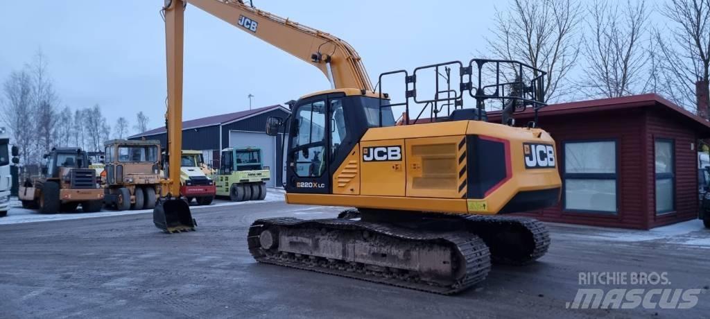 JCB 220 X Long Bageri gusjeničari