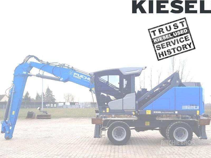 Fuchs MHL 320 F Bageri za manipuliranje materijalom / otpadom