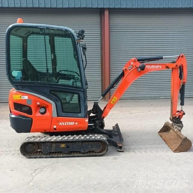 Kubota KX 018-4 Mini bageri <7t
