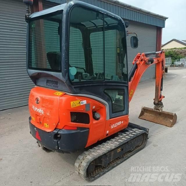 Kubota KX 018-4 Mini bageri <7t