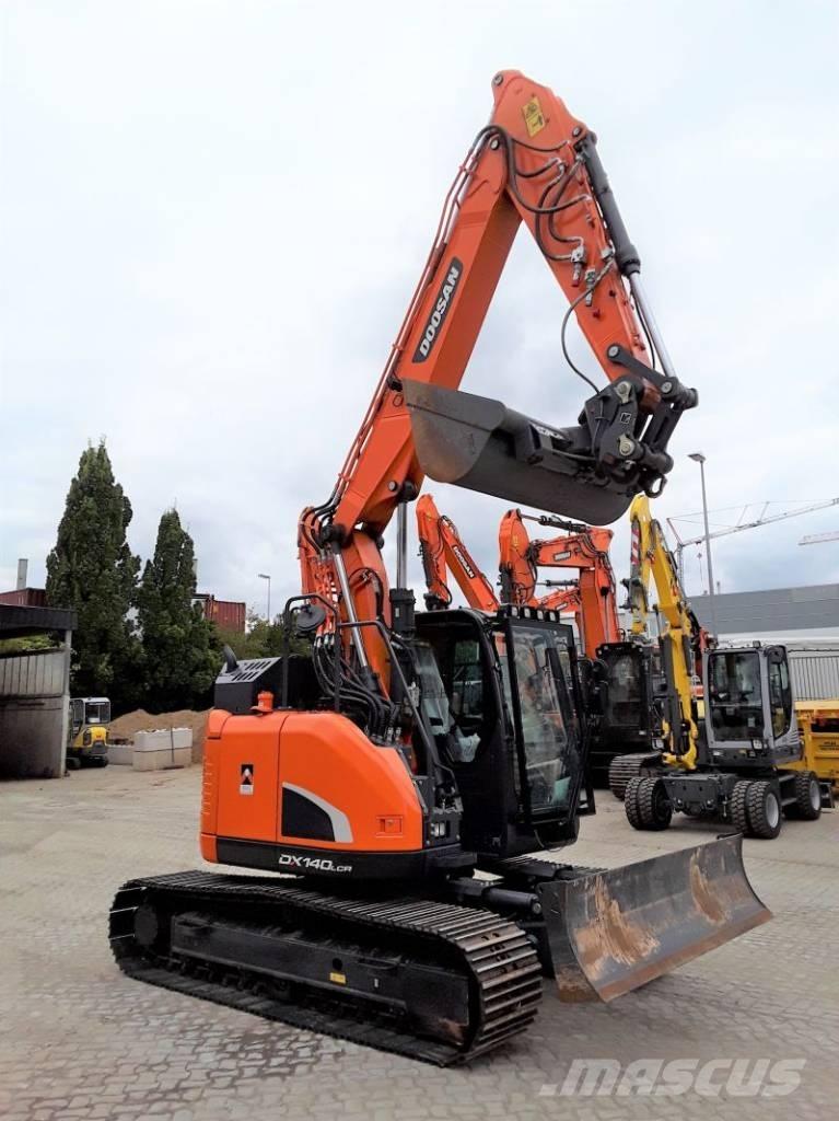 Doosan DX140LCR-5 Bageri gusjeničari