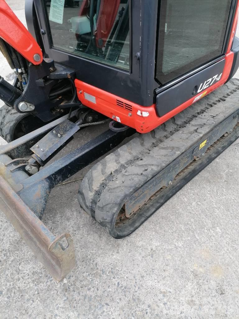 Kubota U27-4 Mini bageri <7t