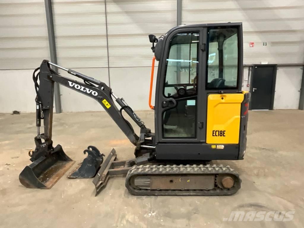 Volvo EC 18 E Mini bageri <7t