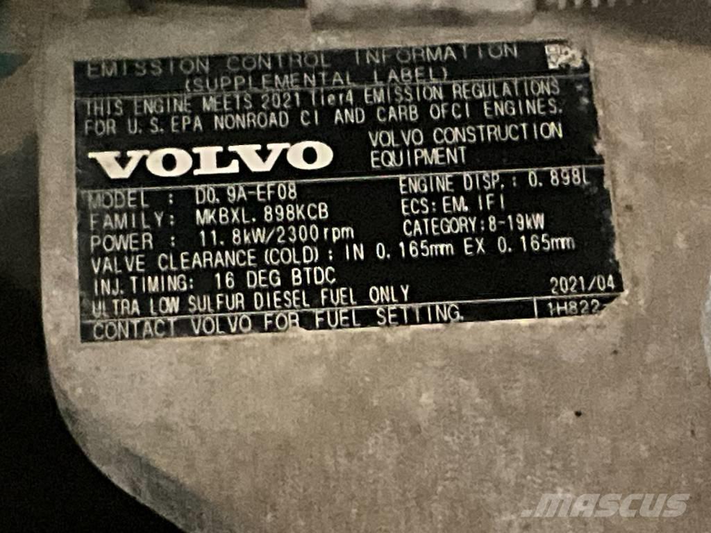 Volvo EC 18 E Mini bageri <7t