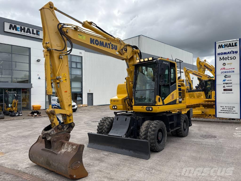 Komatsu PW148-11 Bageri na kotačima