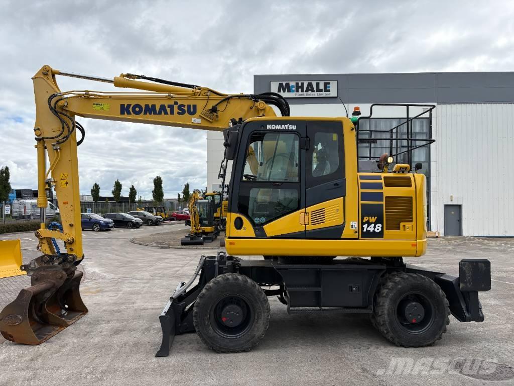 Komatsu PW148-11 Bageri na kotačima