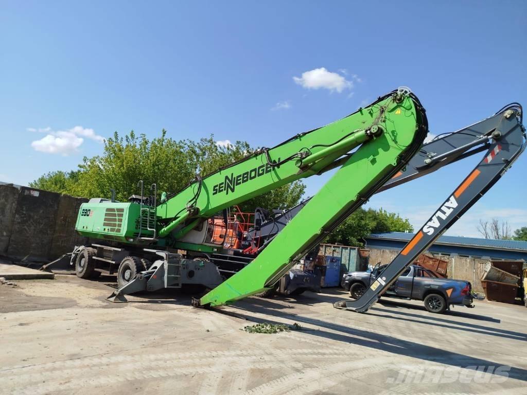 Sennebogen 830 E Bageri za manipuliranje materijalom / otpadom