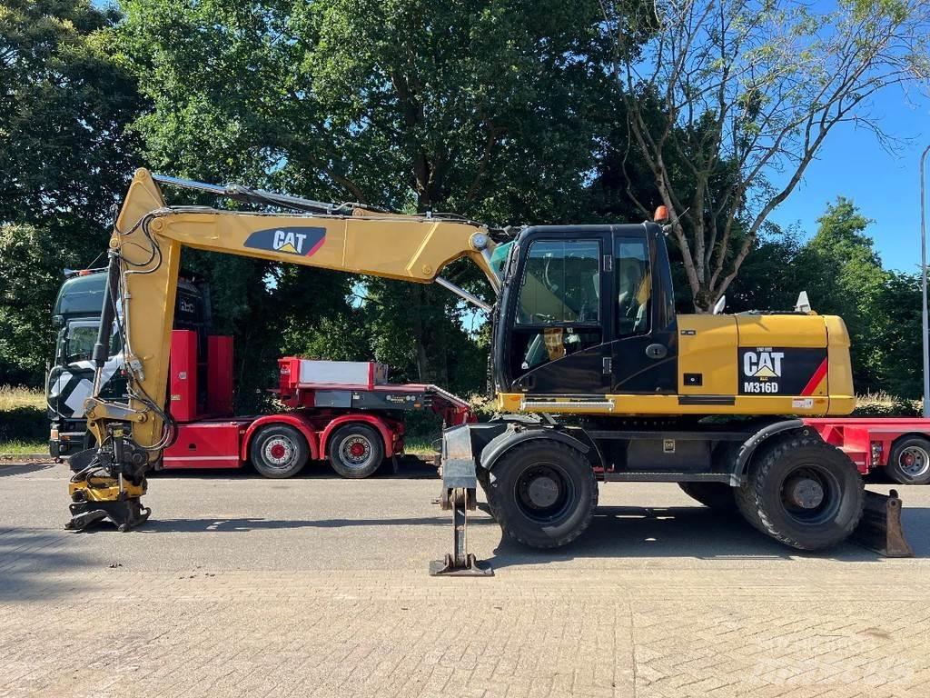 CAT M316D Bageri na kotačima