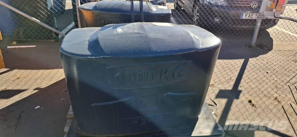 He-Va 1000 kg Prednji utegovi