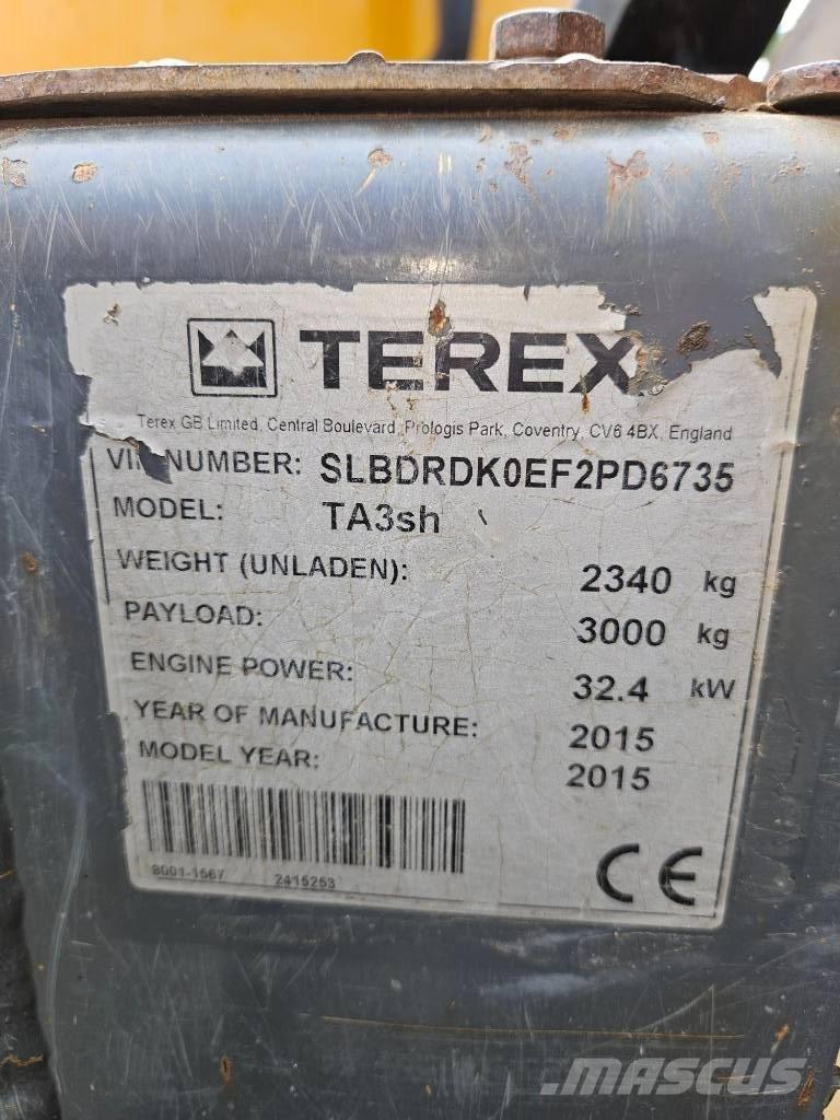 Terex TA 3SH Demperi za gradilišta