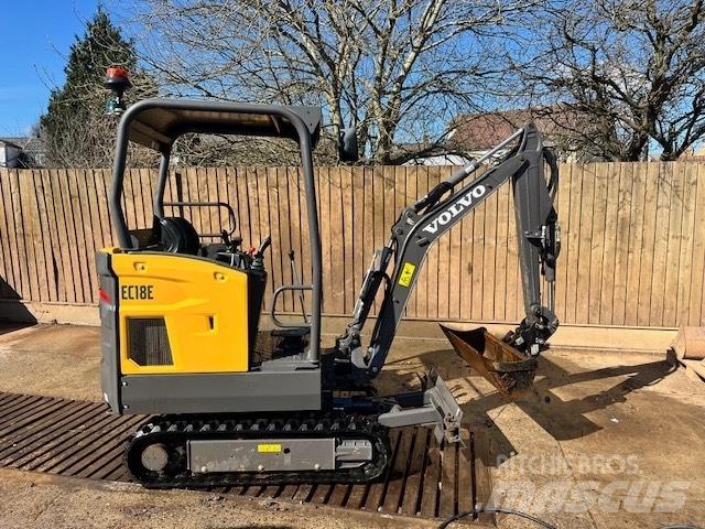 Volvo EC 18 E Mini bageri <7t