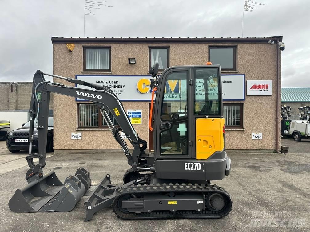 Volvo EC 27 D Mini bageri <7t