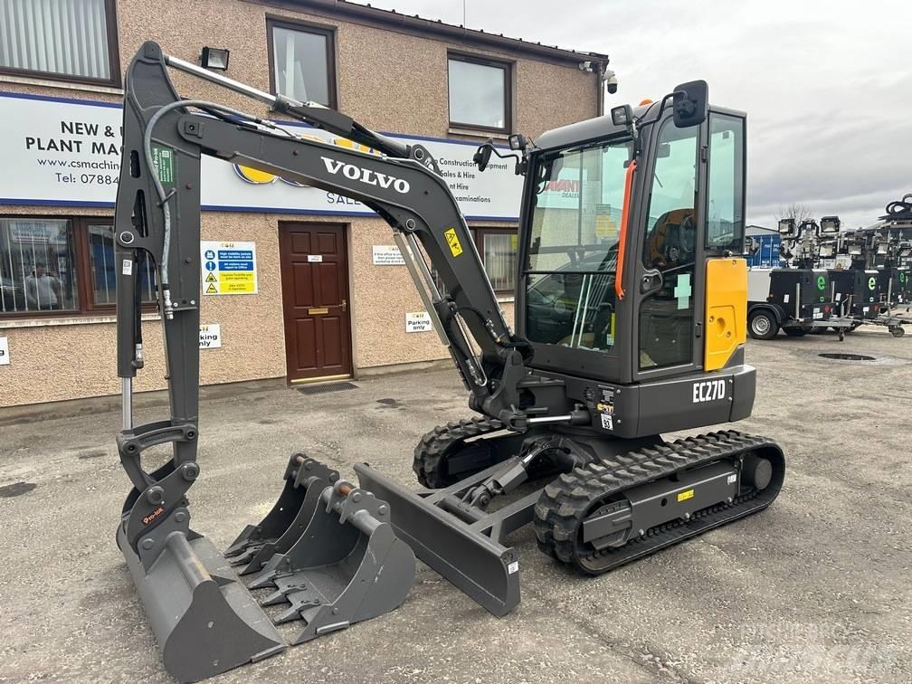 Volvo EC 27 D Mini bageri <7t