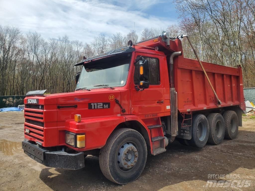 Scania 112 - Tri Axle Kiper kamioni
