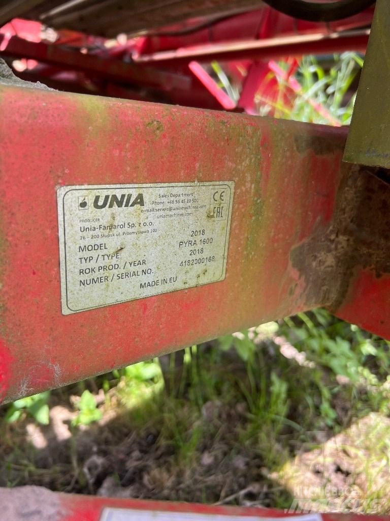Unia PYRA 1600 Skupljači i kopači krumpira