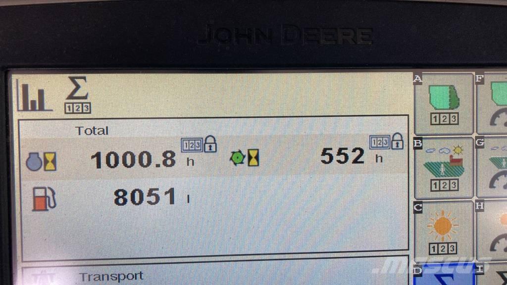 John Deere 8600I Strojevi za krmu na vlastiti pogon