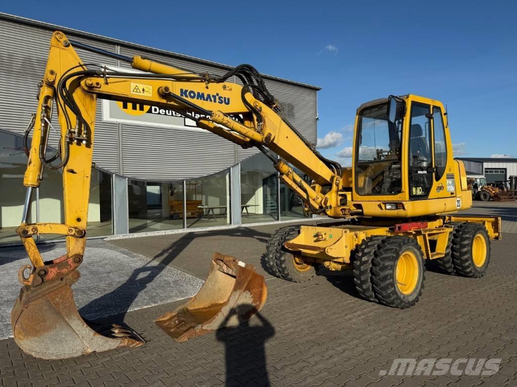 Komatsu PW 110 Bageri na kotačima