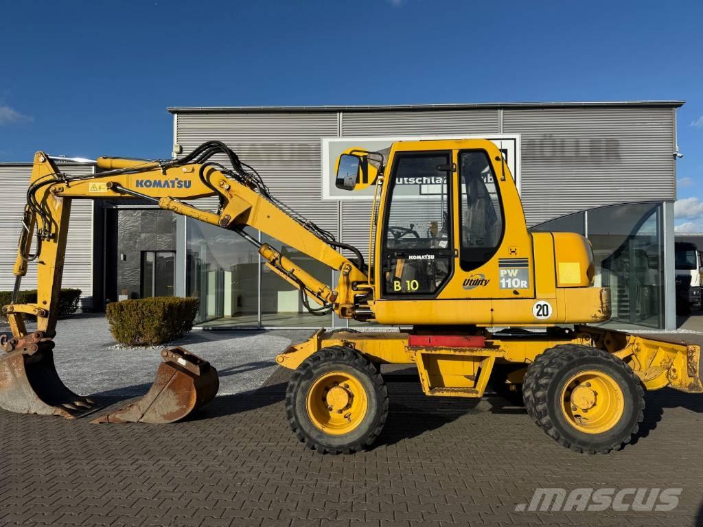 Komatsu PW 110 Bageri na kotačima