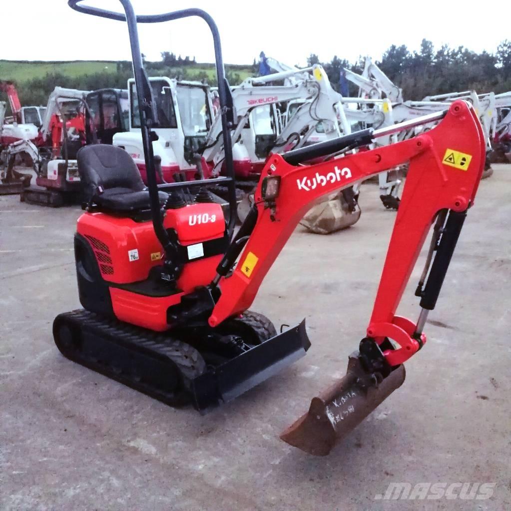 Kubota U 10-3 Mini bageri <7t