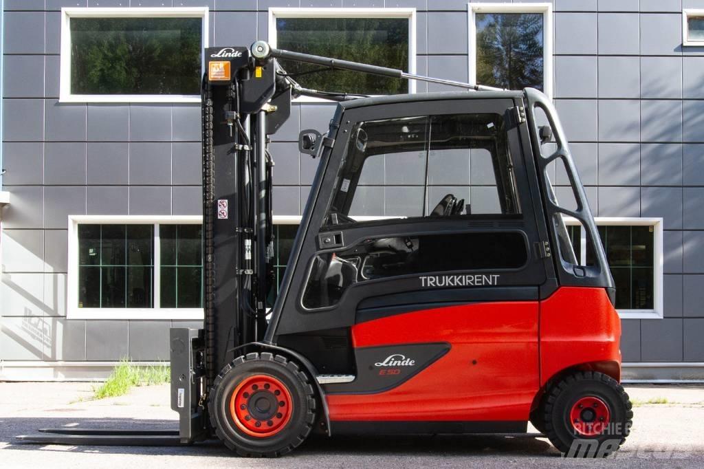 Linde E50HL-01 Električni viličari