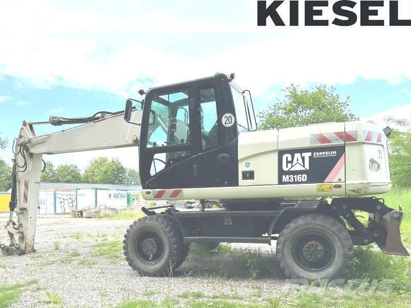 CAT M 316 D Bageri na kotačima