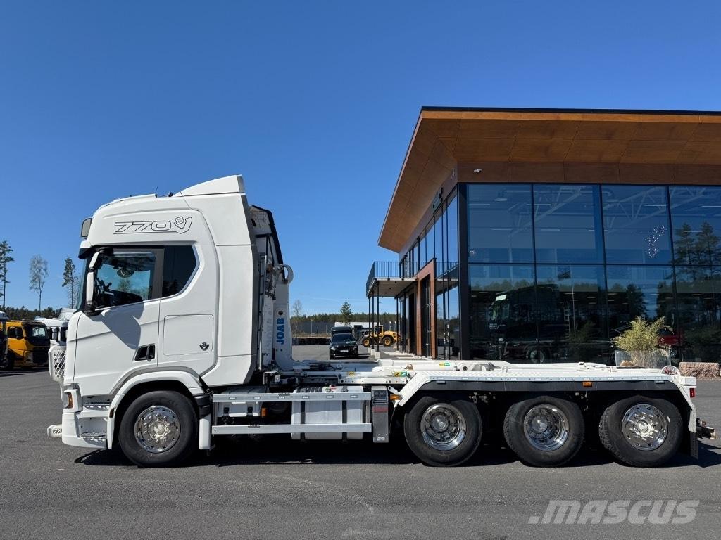 Scania R 770 Rol kiper kamioni s kukama za dizanje