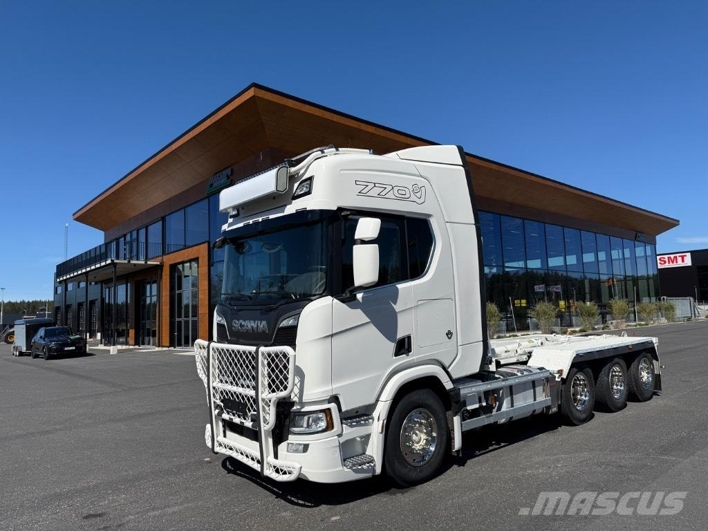 Scania R 770 Rol kiper kamioni s kukama za dizanje