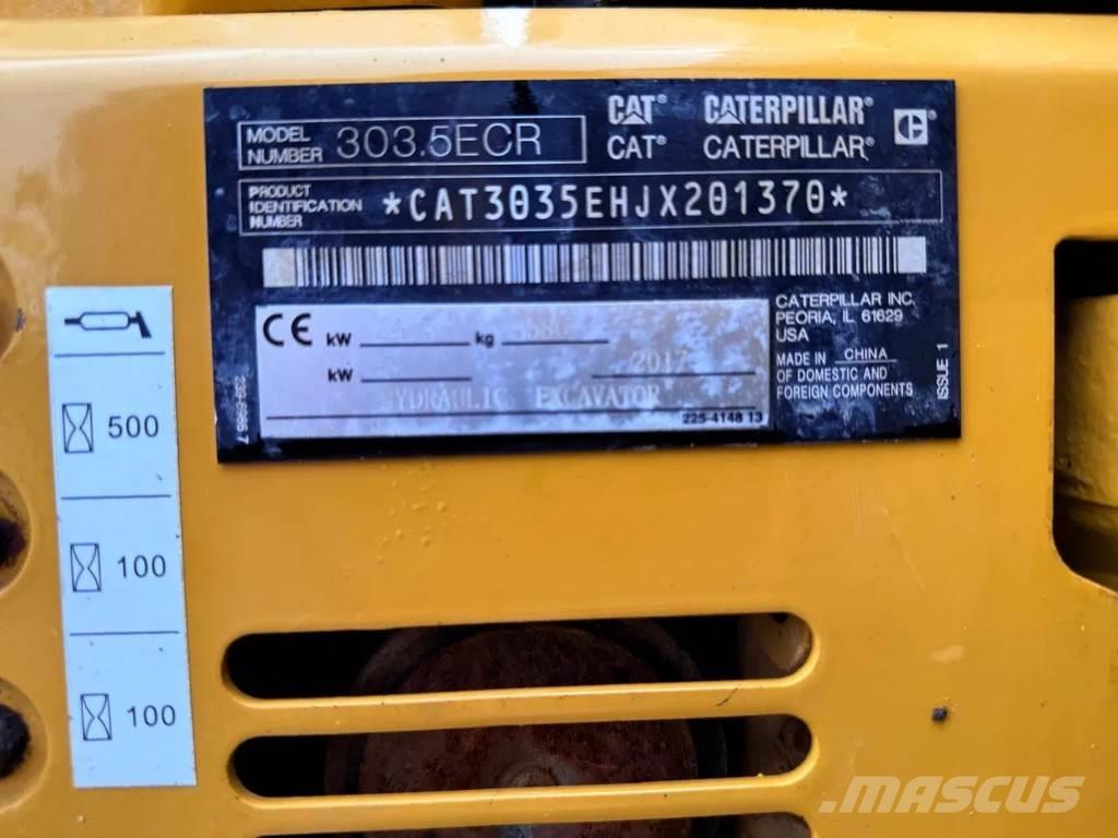 CAT 303.5 Mini bageri <7t