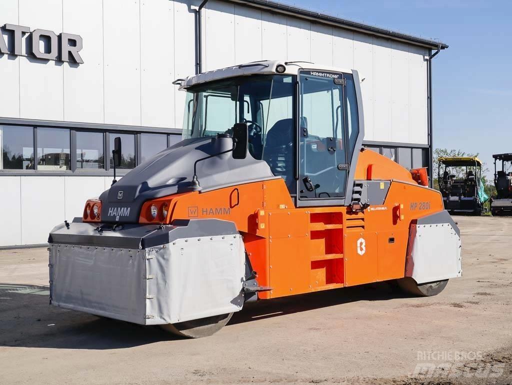 Hamm HP 280 i Gumeni valjci na kotačima