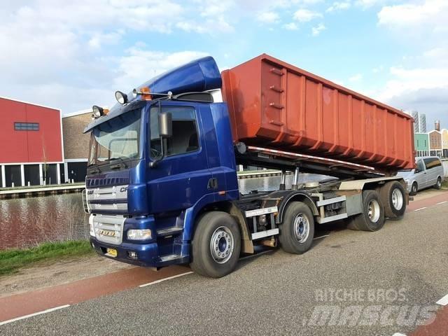 DAF CF 85.480 Rol kiper kamioni s kukama za dizanje