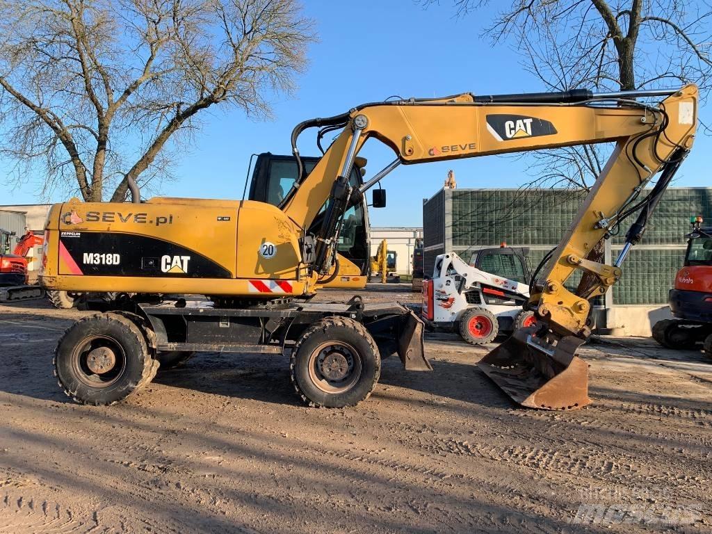 CAT M 318 D Bageri na kotačima