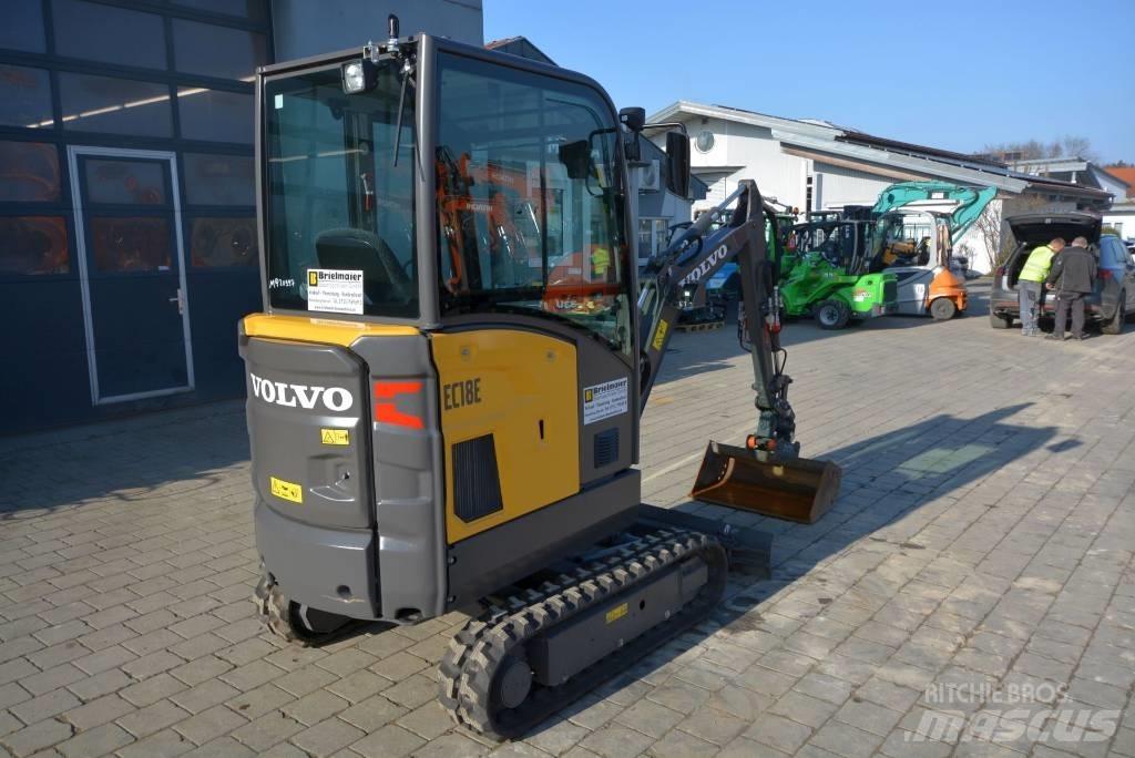 Volvo EC 18 E Mini bageri <7t