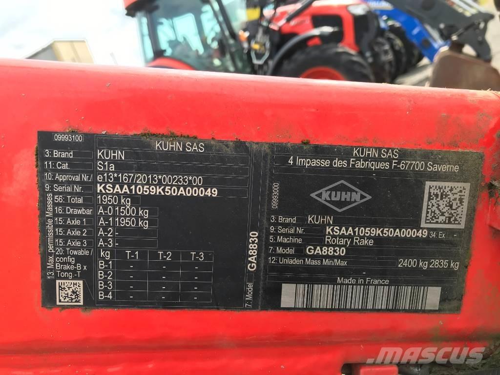 Kuhn GA 8830 Sakupljači