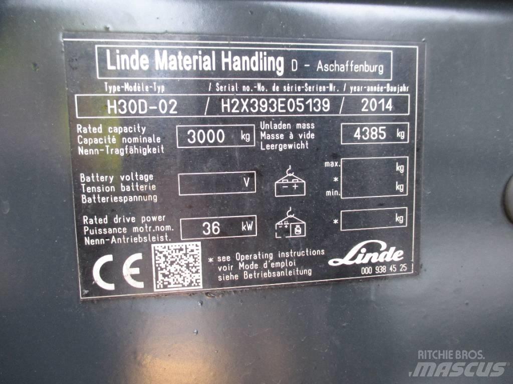 Linde H30D Dizelski viličari