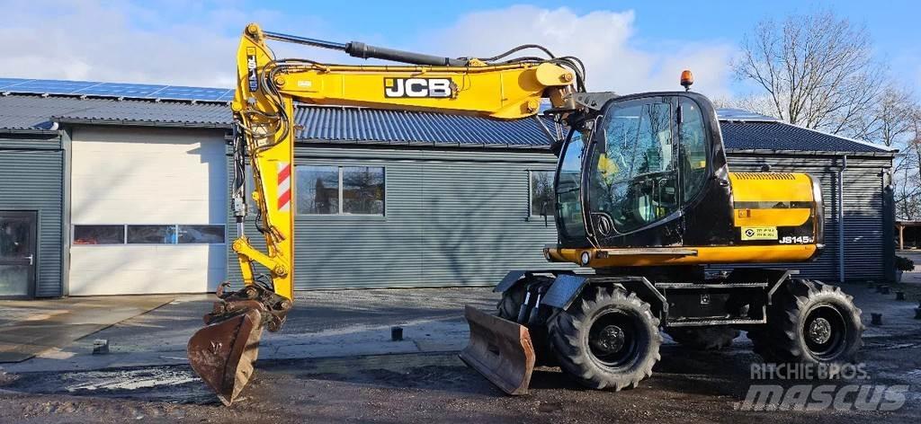 JCB JS145 W Bageri na kotačima