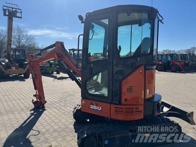 Hitachi ZX 26 Mini bageri <7t