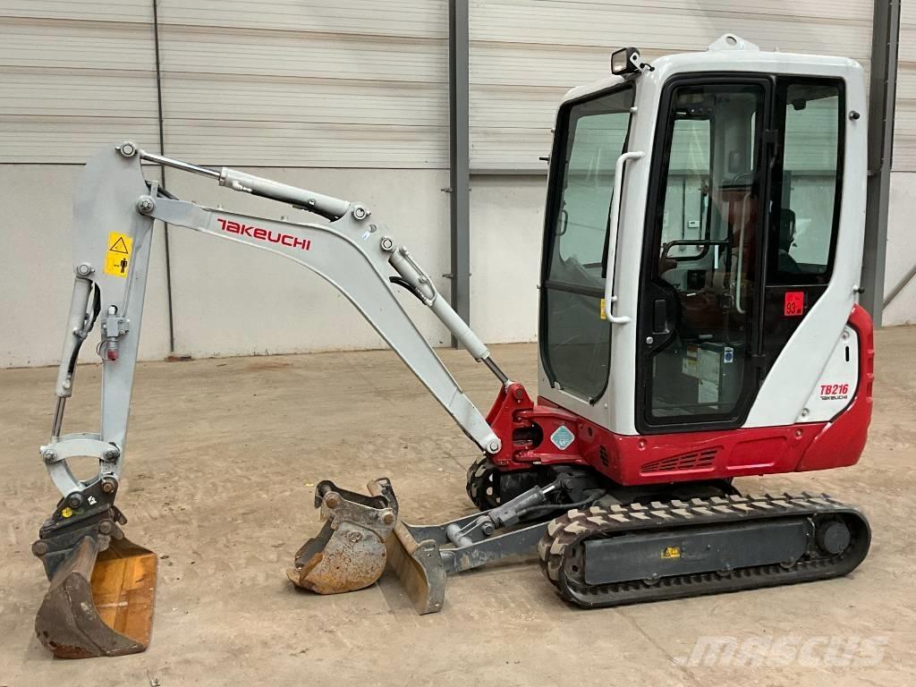 Takeuchi TB 216 Mini bageri <7t