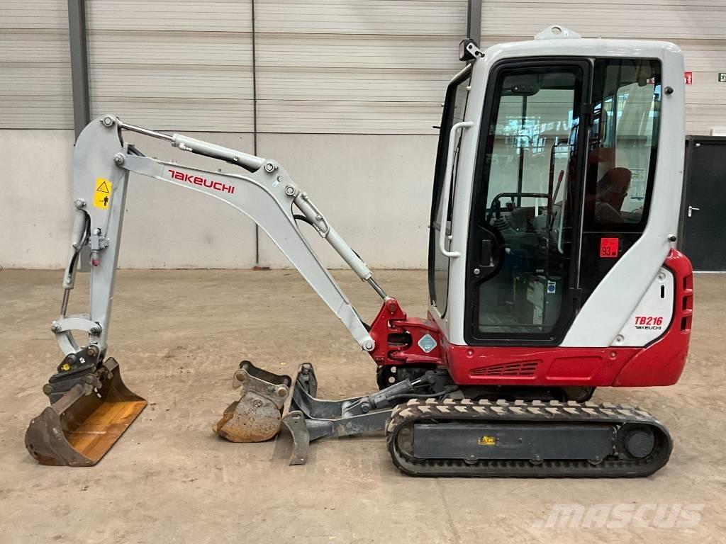 Takeuchi TB 216 Mini bageri <7t