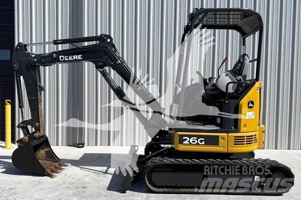 John Deere 26G Mini bageri <7t
