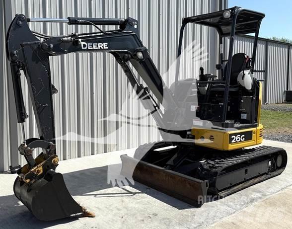 John Deere 26G Mini bageri <7t