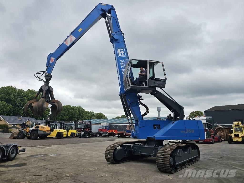 Fuchs RHL 350 Bageri za manipuliranje materijalom / otpadom
