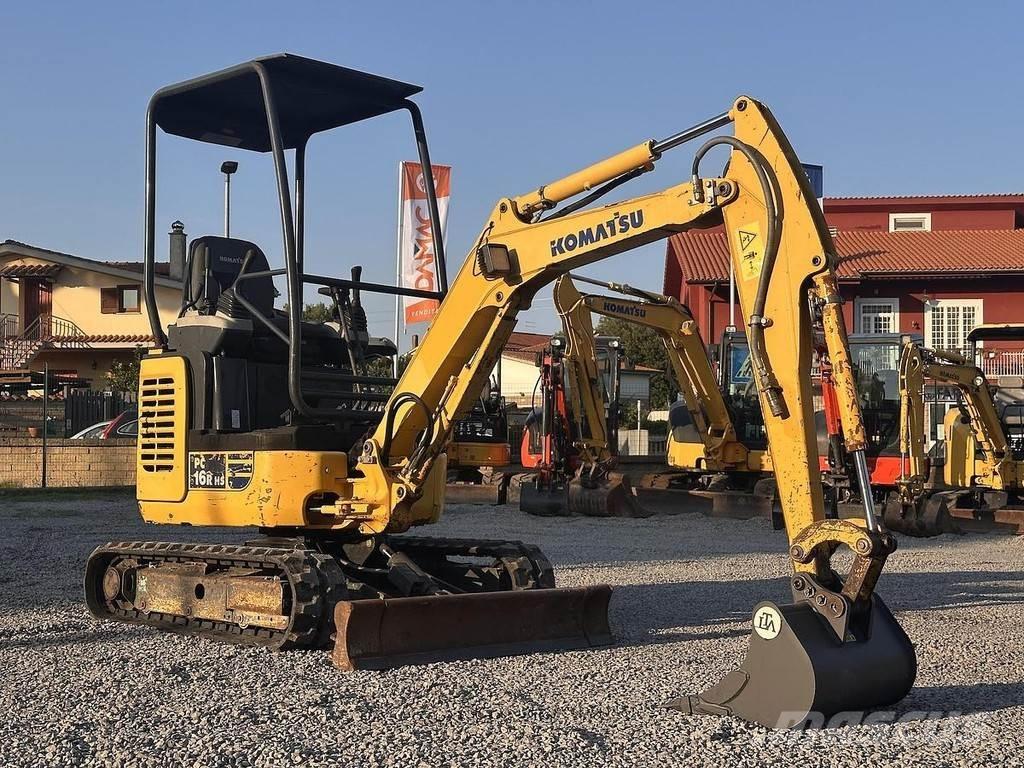 Komatsu PC16R-3HS Mini bageri <7t