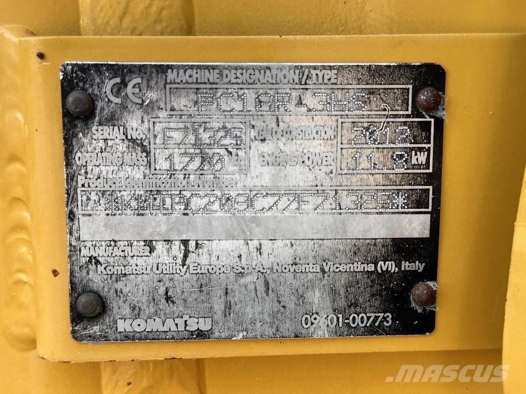 Komatsu PC16R-3HS Mini bageri <7t