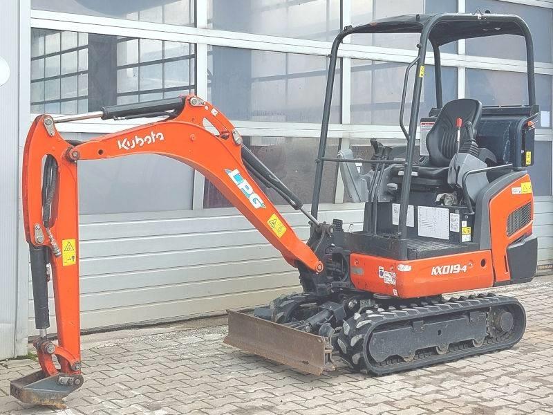 Kubota KX019-4 LPG Mini bageri <7t