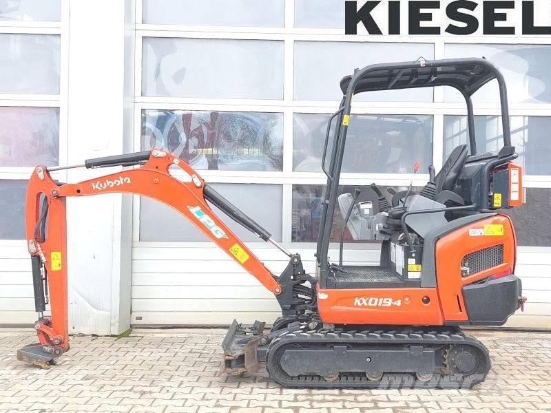 Kubota KX019-4 LPG Mini bageri <7t
