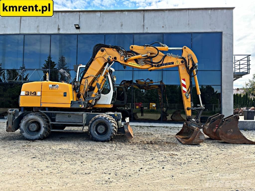 Liebherr A 314 Bageri na kotačima