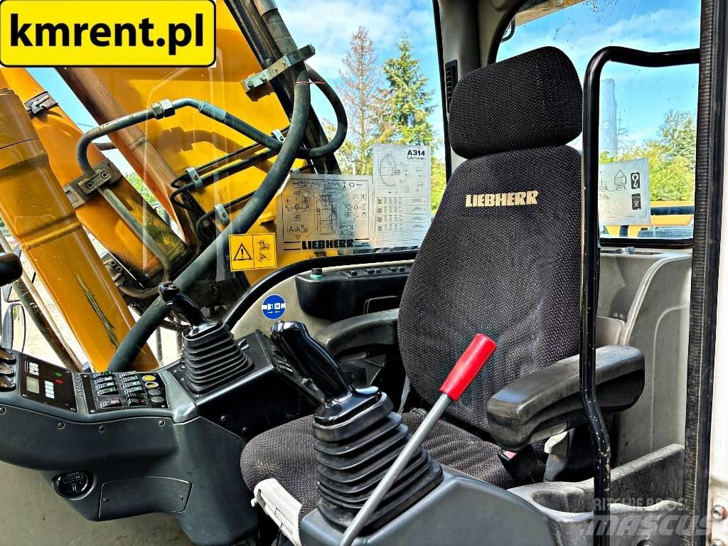 Liebherr A 314 Bageri na kotačima