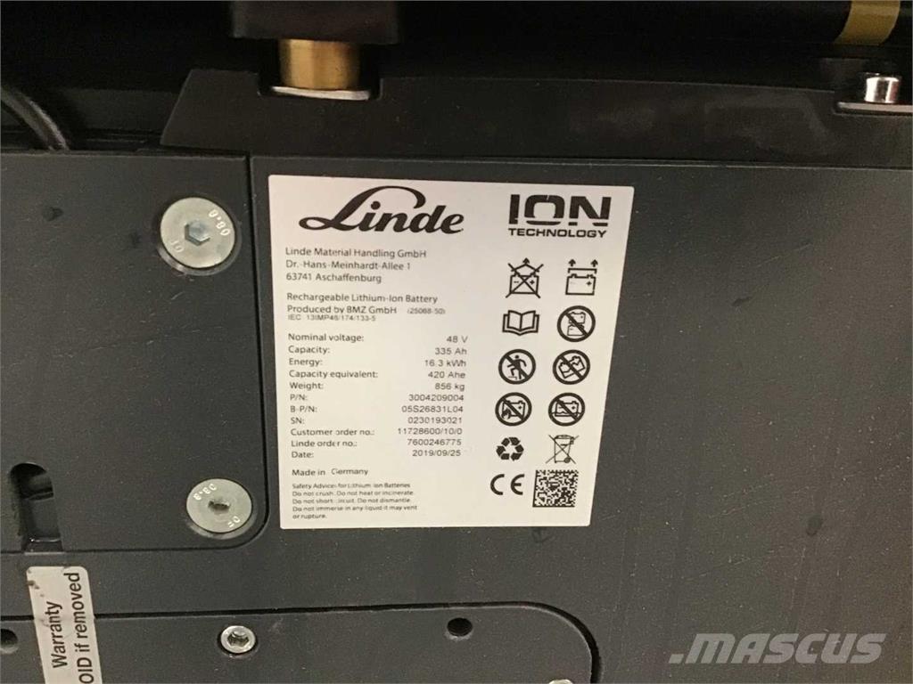 Linde E16 ION Električni viličari