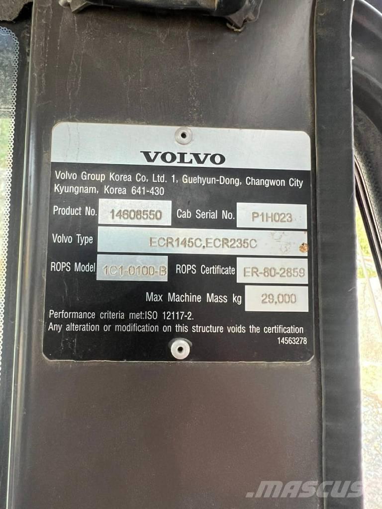 Volvo ECR 235 C L Bageri gusjeničari