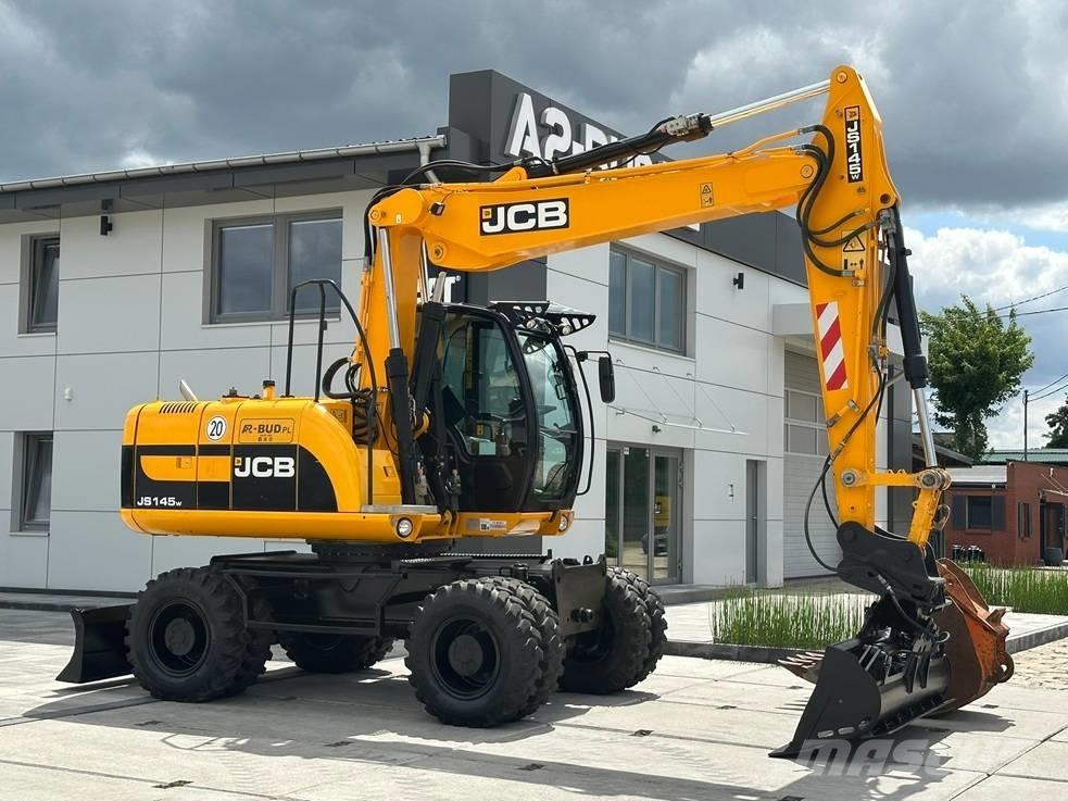 JCB JS 145 W Bageri na kotačima